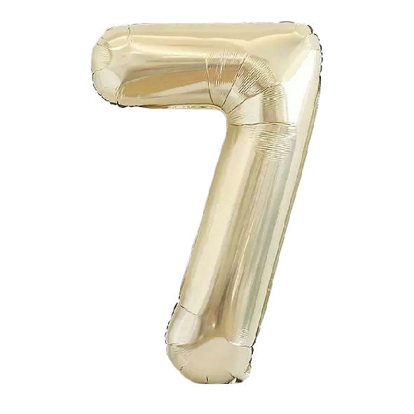 40" 香檳金色數字