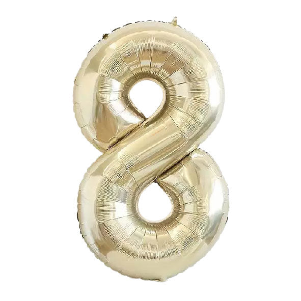 40" 香檳金色數字