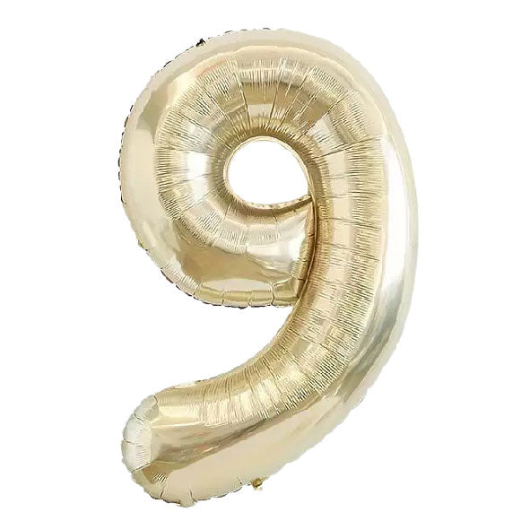 40" 香檳金色數字