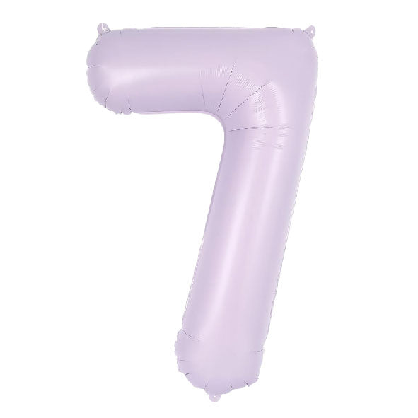40" 糖果紫色數字
