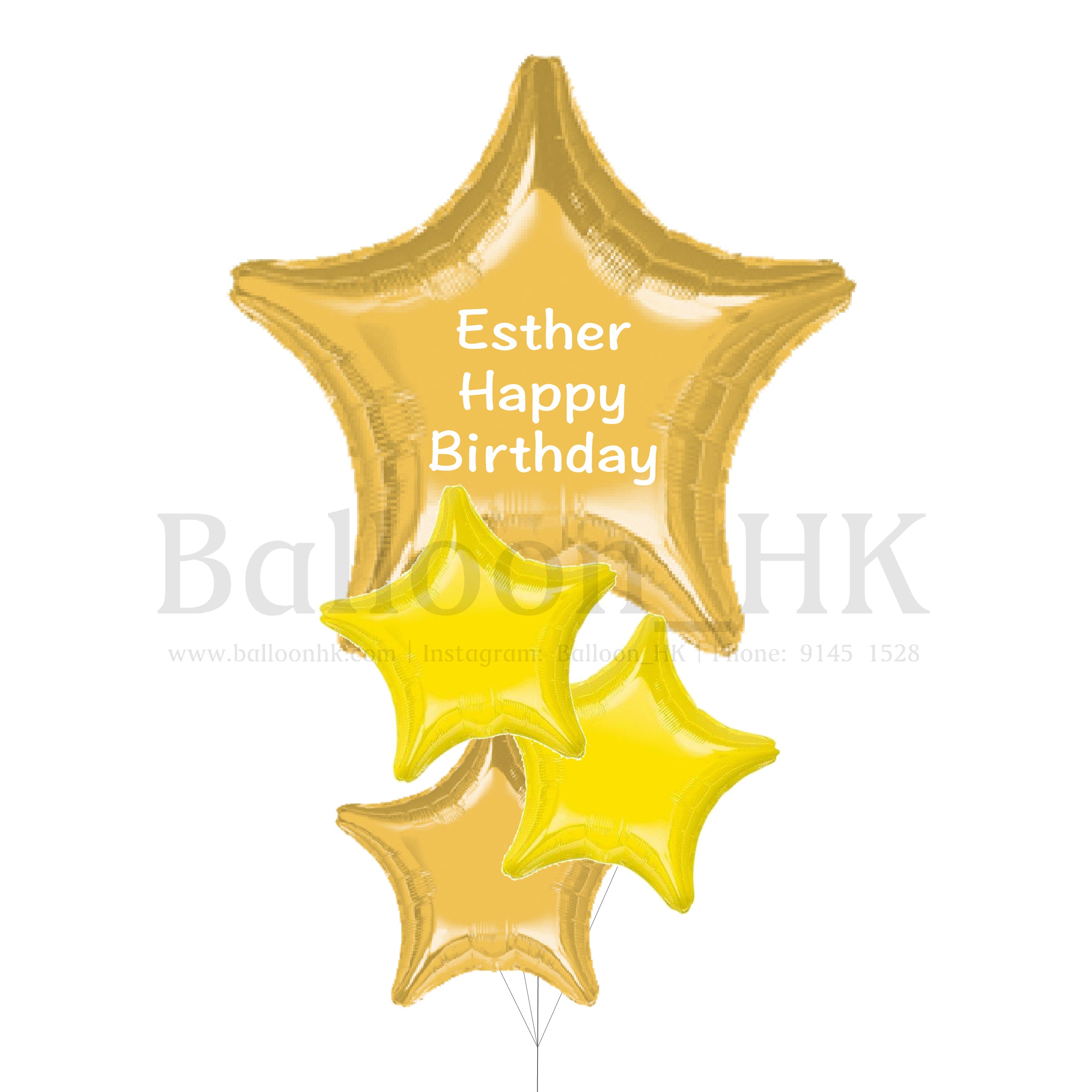 生日氣球束 8