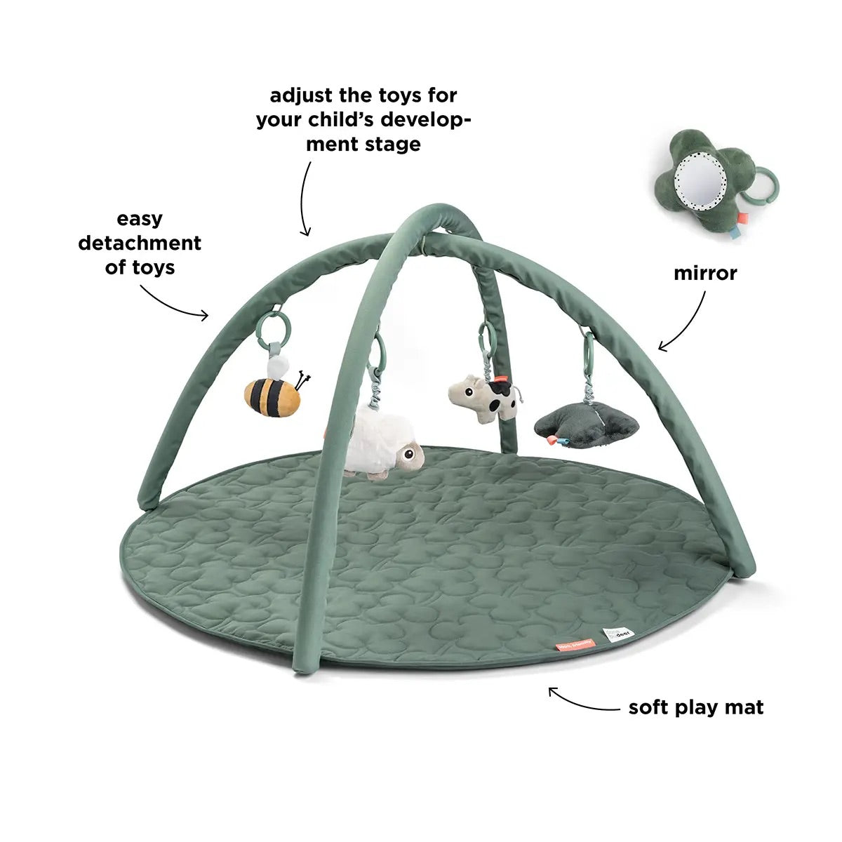 Done by Deer｜活動遊戲墊 Tiny Farm (綠色)