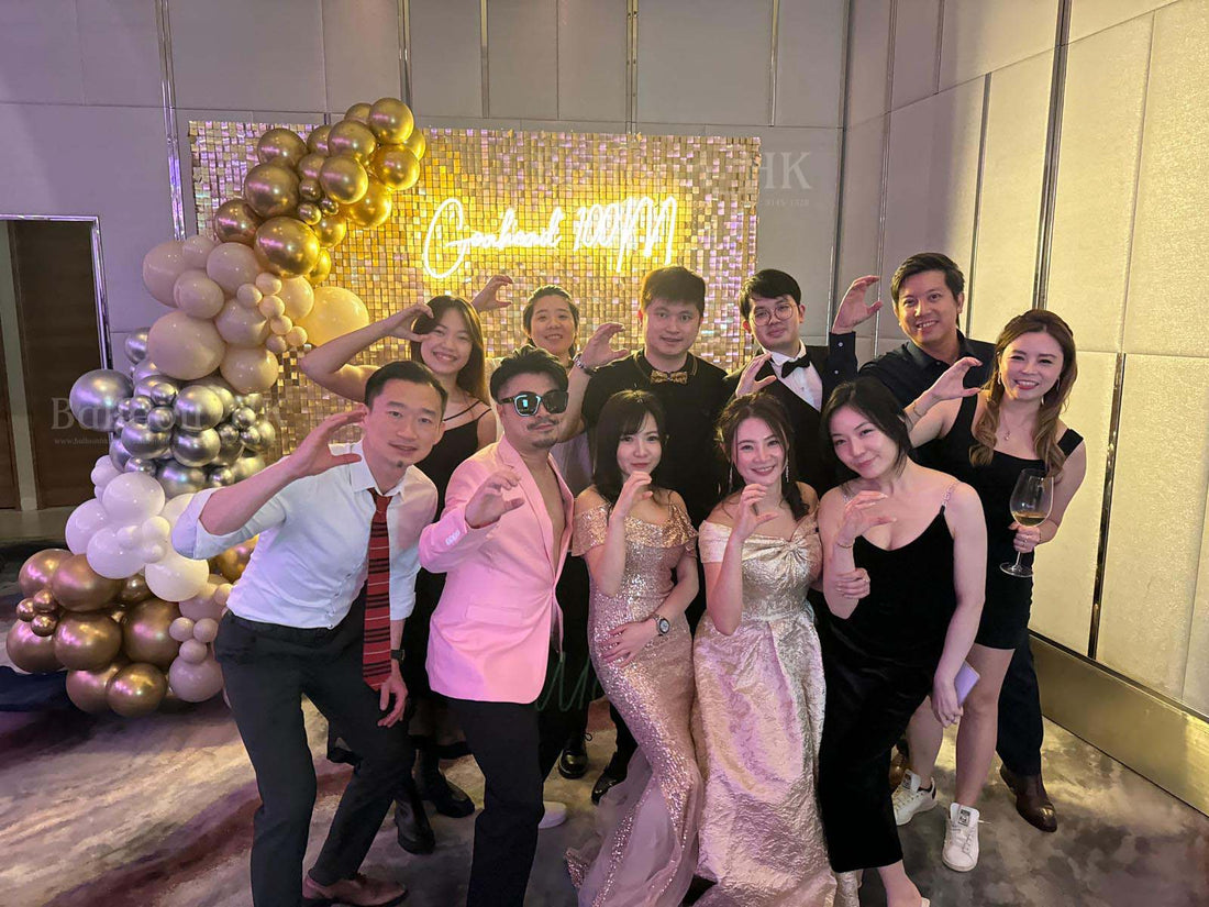 週年晚會氣球花環|BalloonHK 2