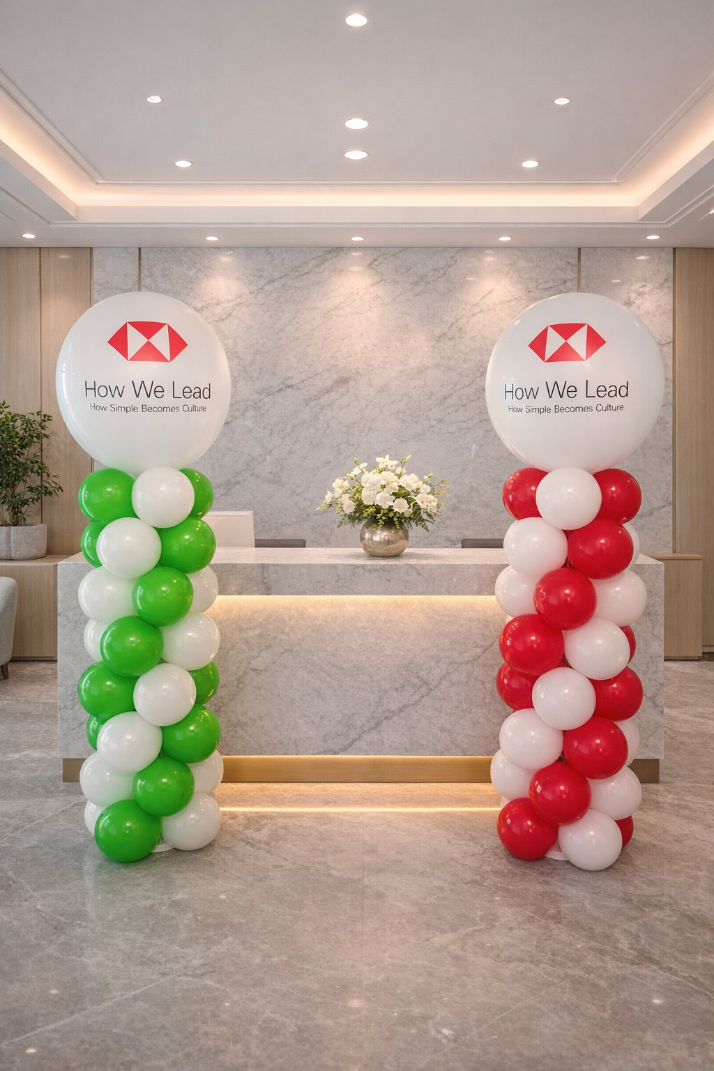 公司活動 | 氣球柱 | BALLOONHK 氣球專門店