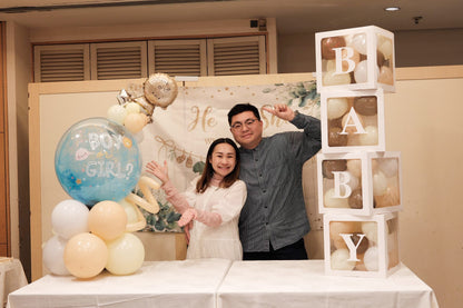水晶 Baby Gender Reveal Package 1 - 啡色款