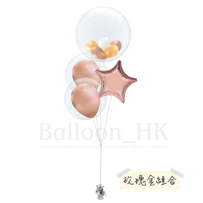 Baby 氣球束 10