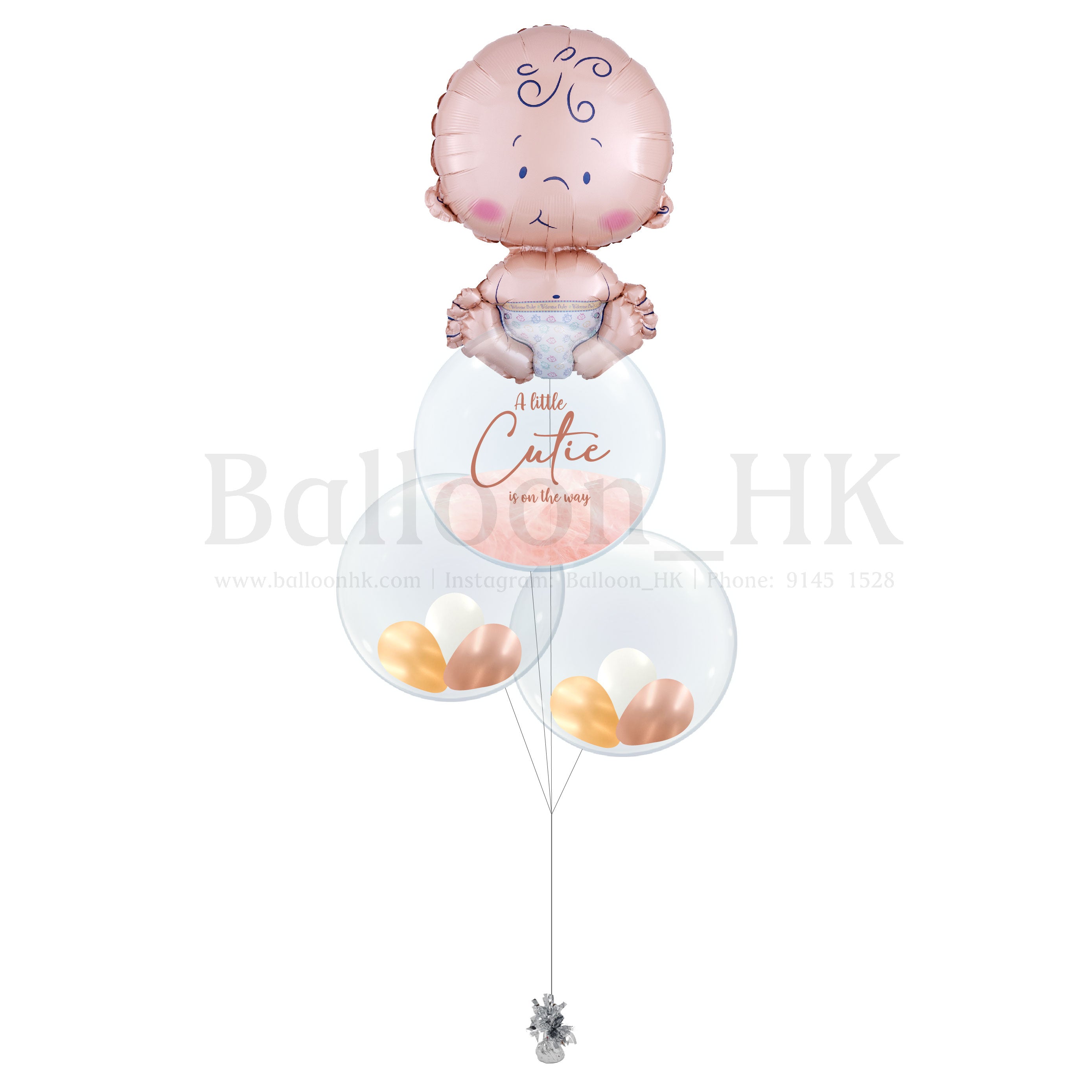 Baby氣球束 15
