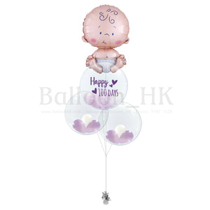 Baby氣球束 15 (3天預訂)