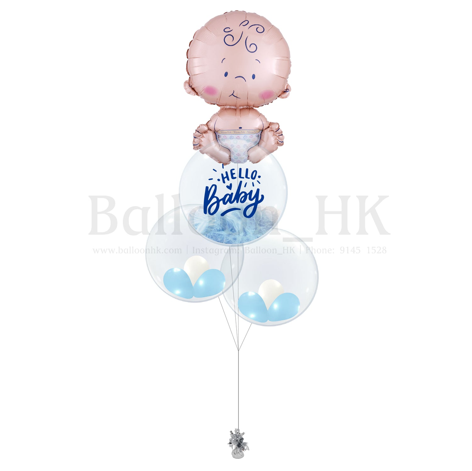 Baby氣球束 15