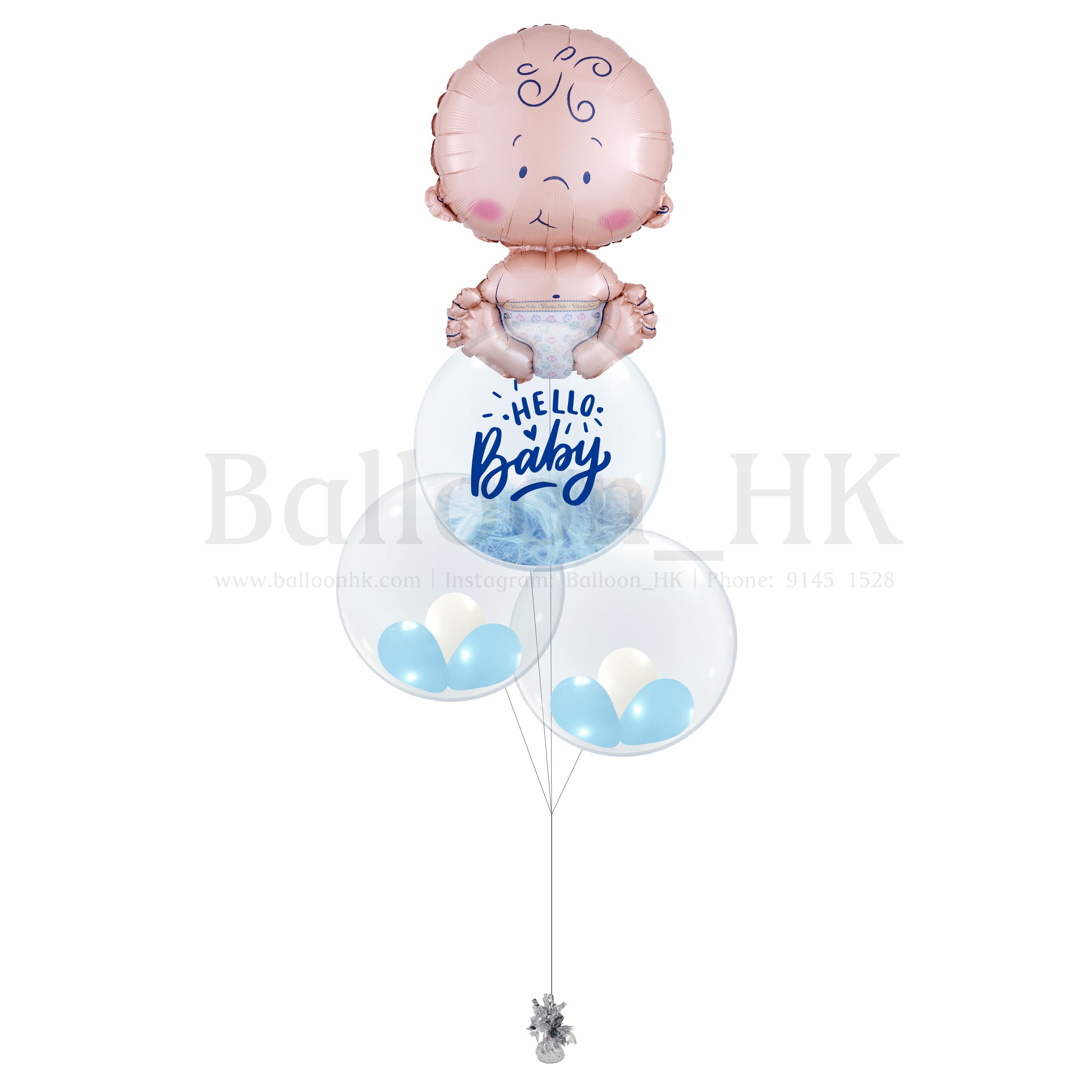 Baby氣球束 15