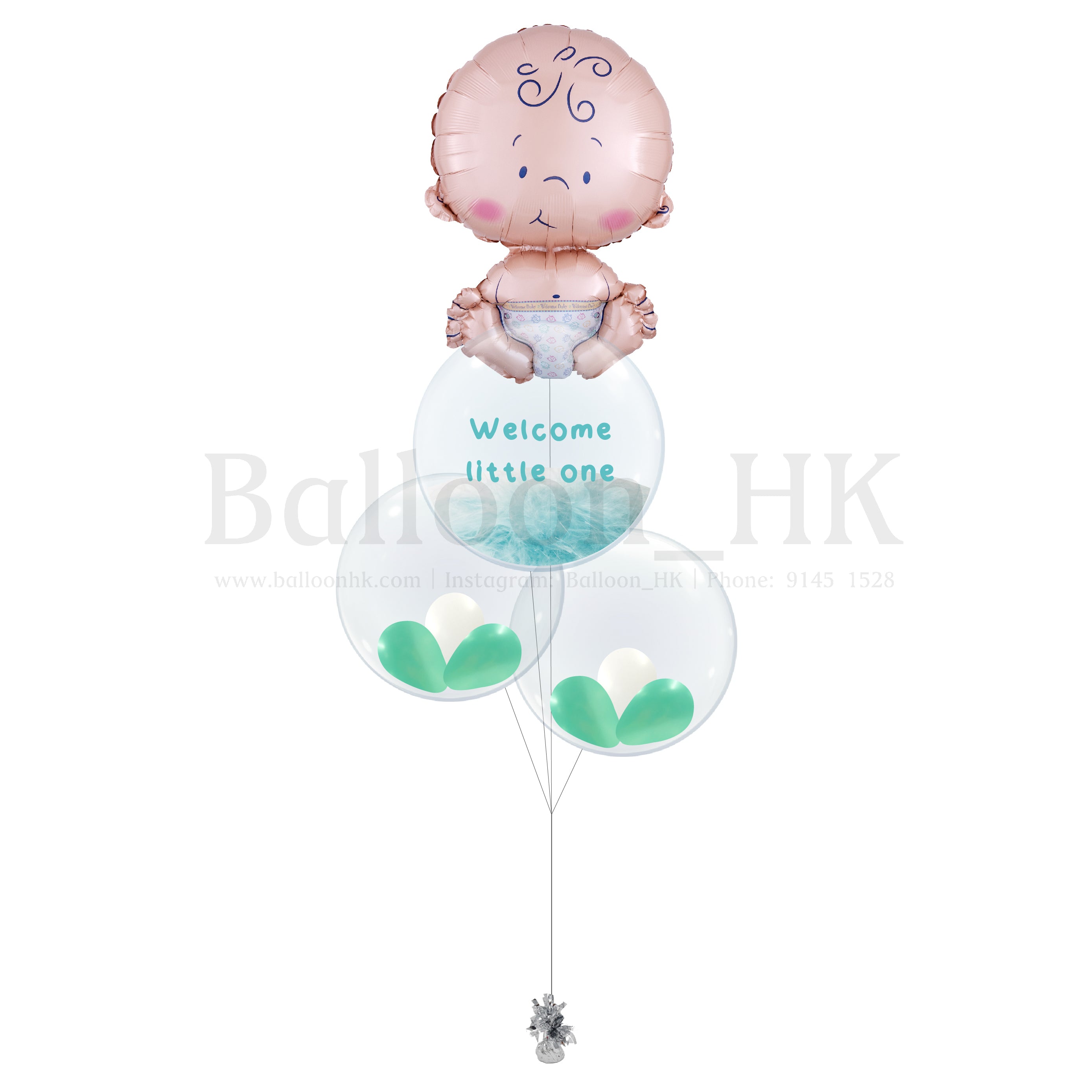 Baby氣球束 15