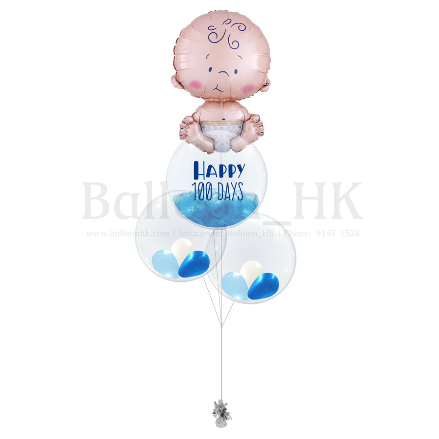 Baby氣球束 15 (3天預訂)