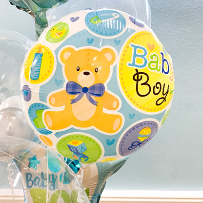 男仔啤啤熊｜氫氣球｜氦氣球｜錫紙氣球| BalloonHK 