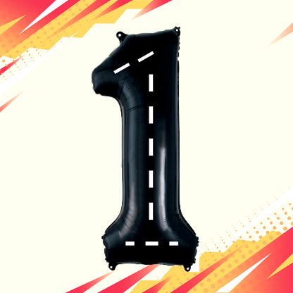 40&quot; 路軌數字氣球