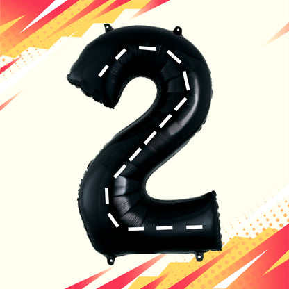 40&quot; 路軌數字氣球