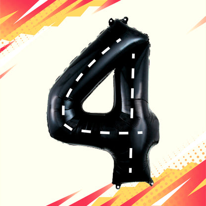 40&quot; 路軌數字氣球