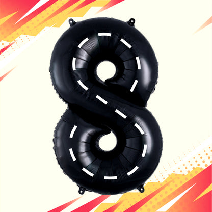 40&quot; 路軌數字氣球