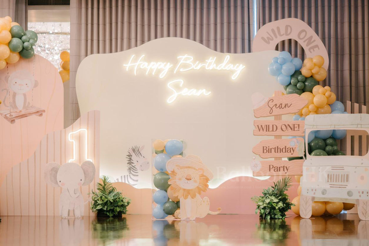 香港生日個性化氣球佈置｜ bespoke birthday balloon decoration