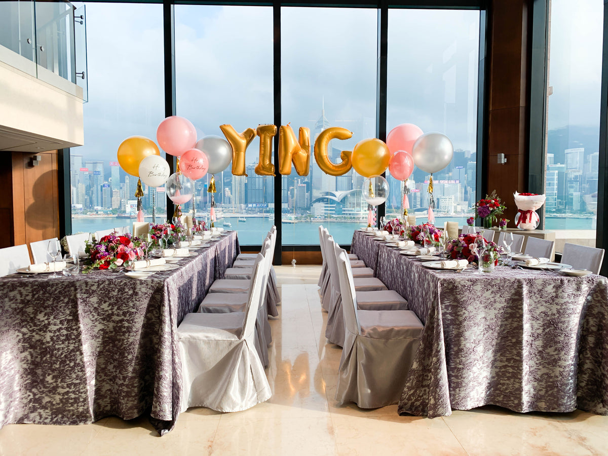 香港酒店生日佈置 | Hong Kong Hotel Birthday Balloon Decoration