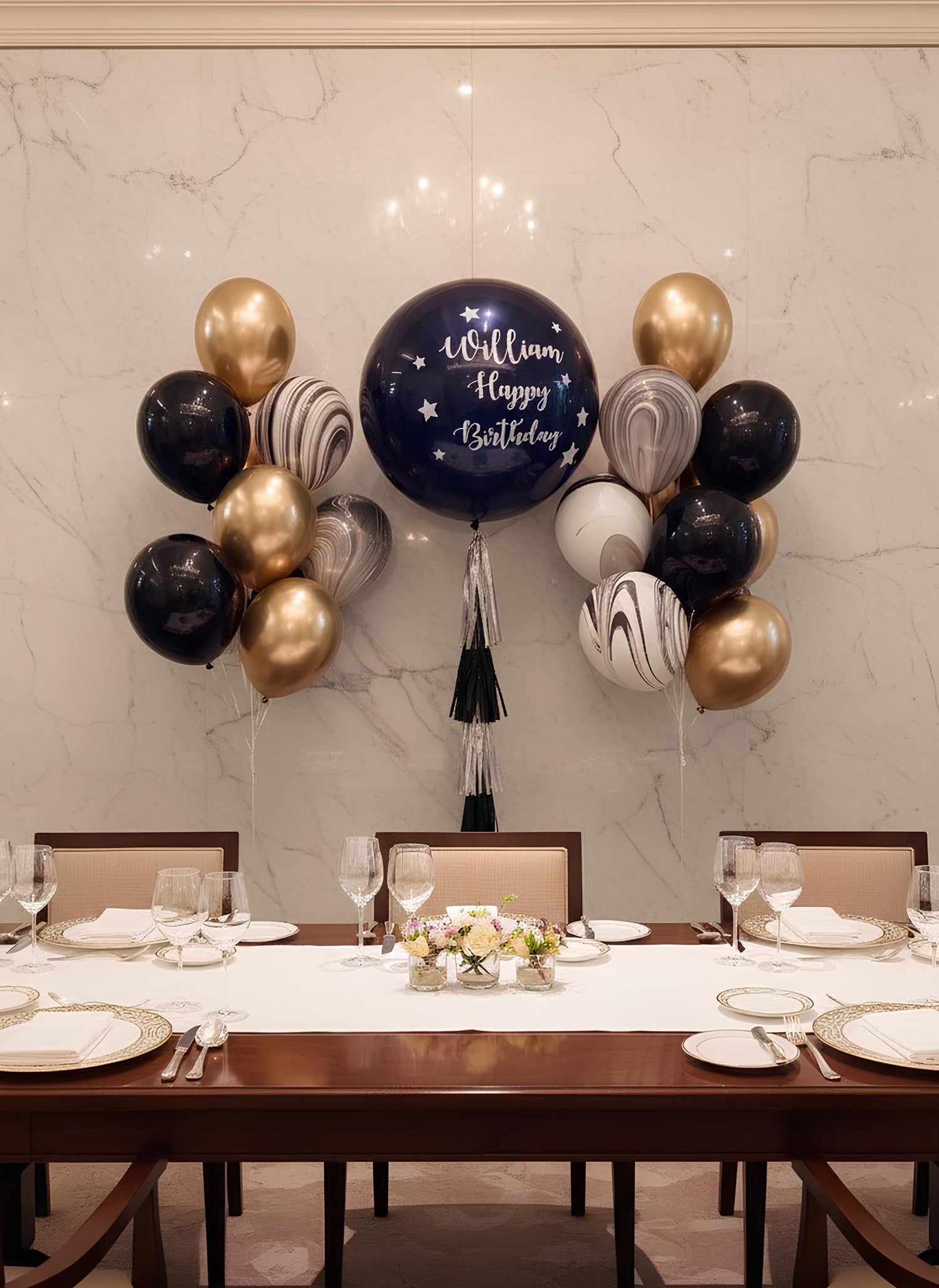 生日氣球 | 黑金氣球 | BALLOONHK 氣球專門店