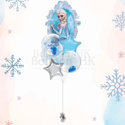 迪士尼公主氣球｜兒童生日氣球｜卡通氣球｜BalloonHK