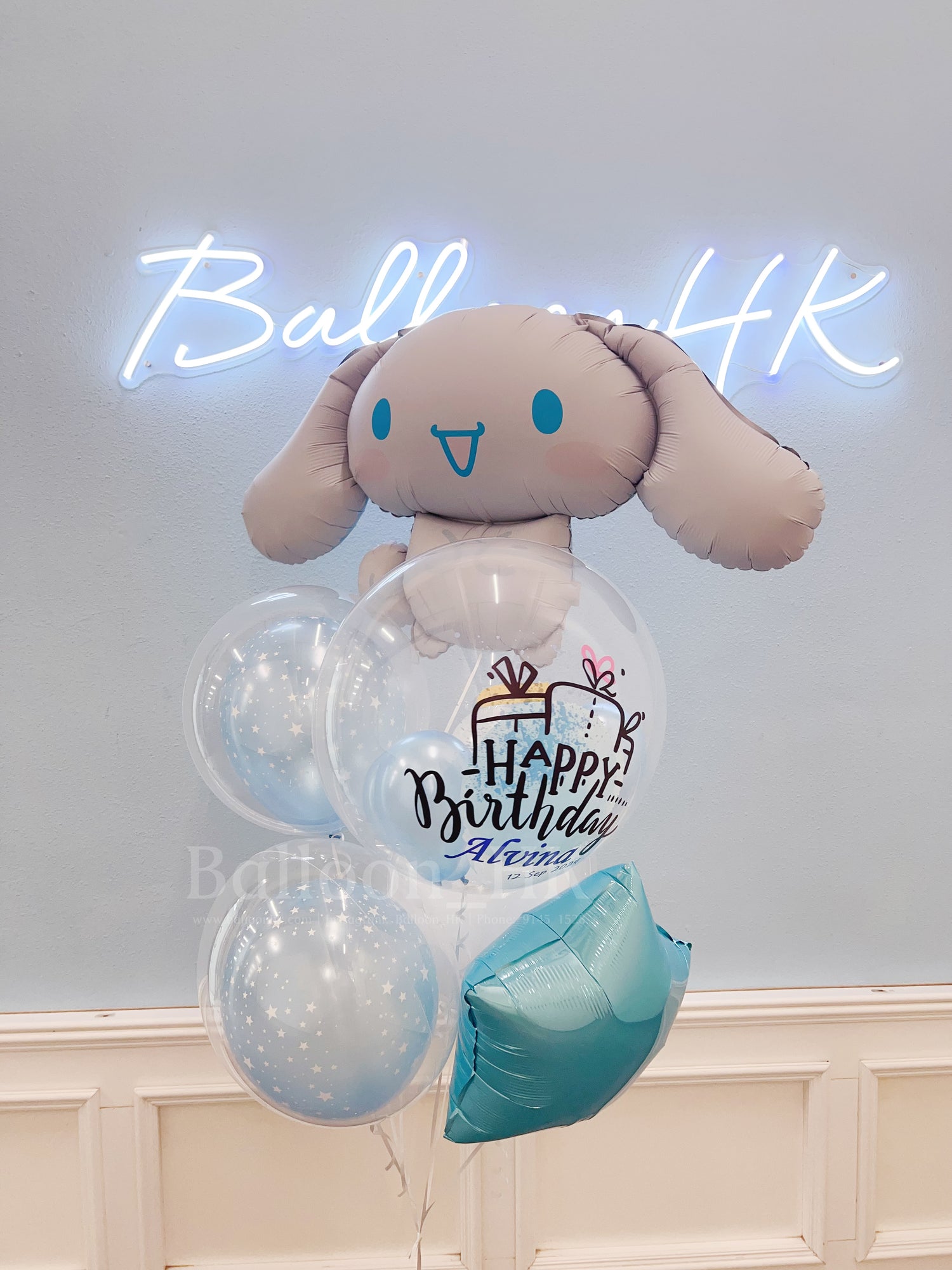 玉桂狗氣球 ｜兒童生日氣球｜卡通氣球｜Balloon HK