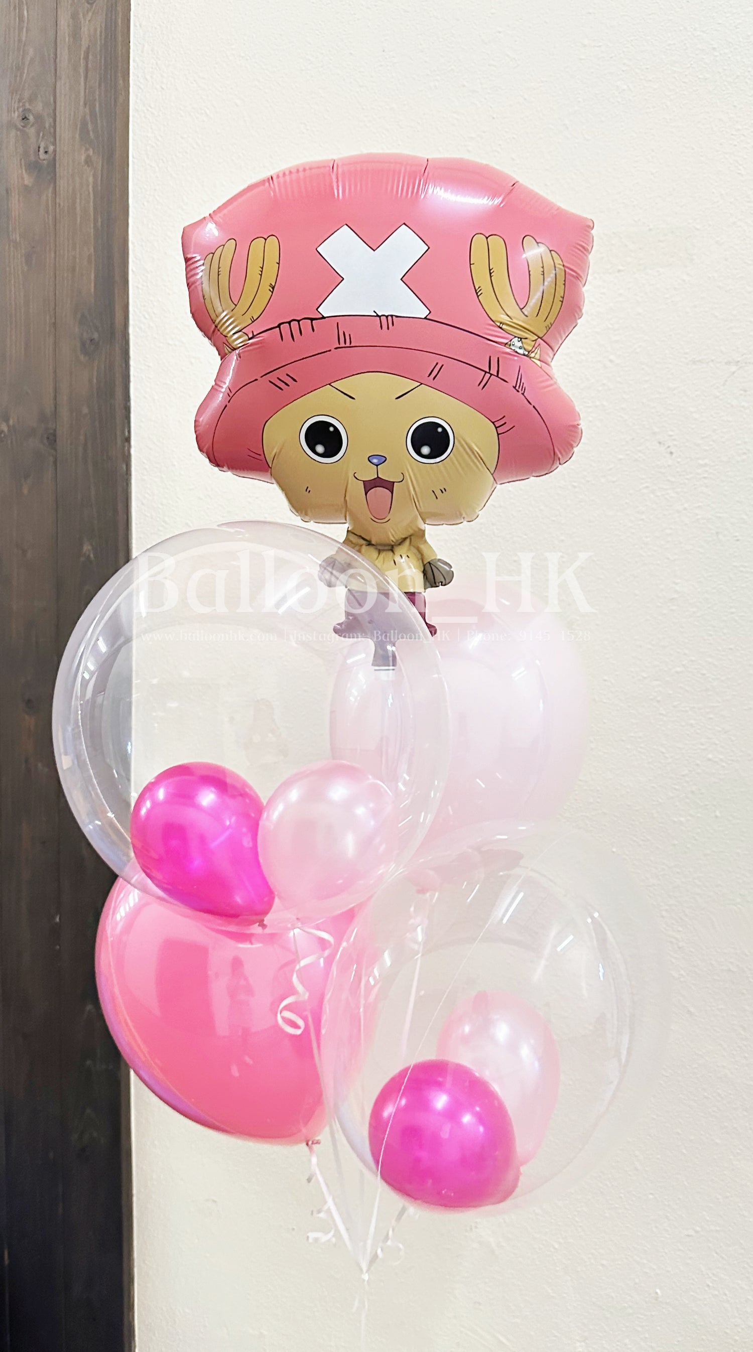 喬巴海賊王氣球｜兒童派對氣球｜卡通氣球｜BalloonHK