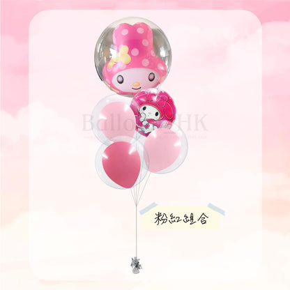 Sanrio氣球｜兒童派對氣球｜卡通氣球｜BalloonHK