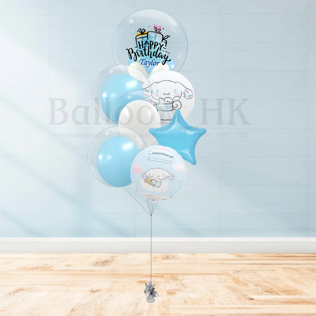 玉桂狗氣球｜兒童生日氣球｜卡通氣球｜BalloonHK