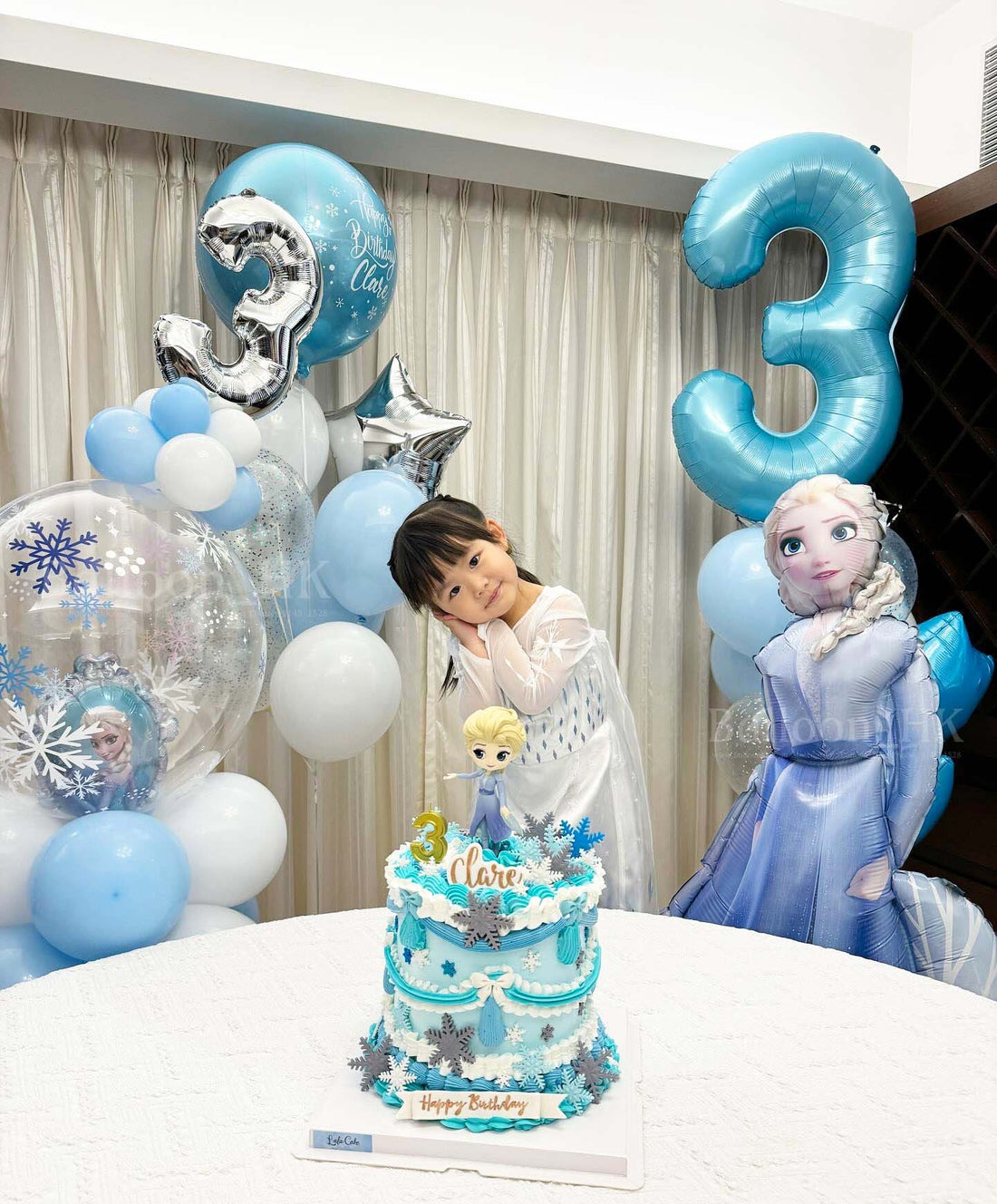 Elsa 公主氣球|迪士尼氣球|兒童生日氣球|Balloon HK