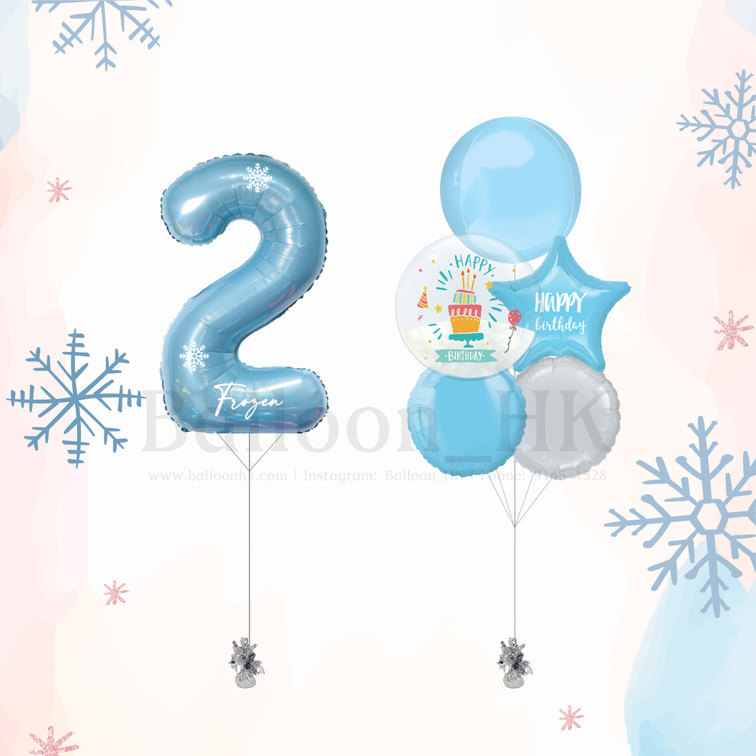Message氣球｜兒童生日氣球｜迪士尼氣球｜BalloonHK