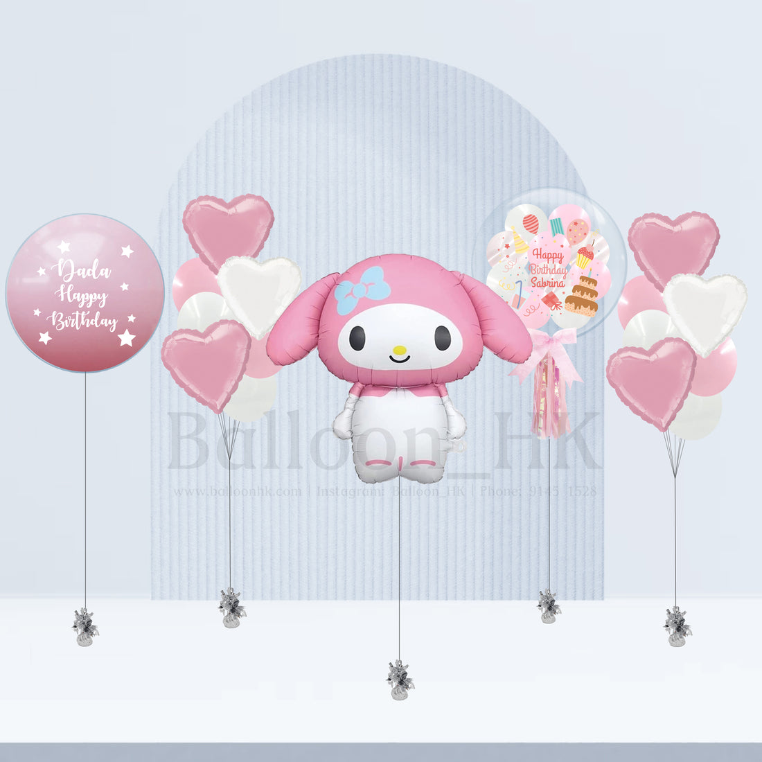 Sanrio氣球｜兒童生日氣球｜卡通氣球｜BalloonHK
