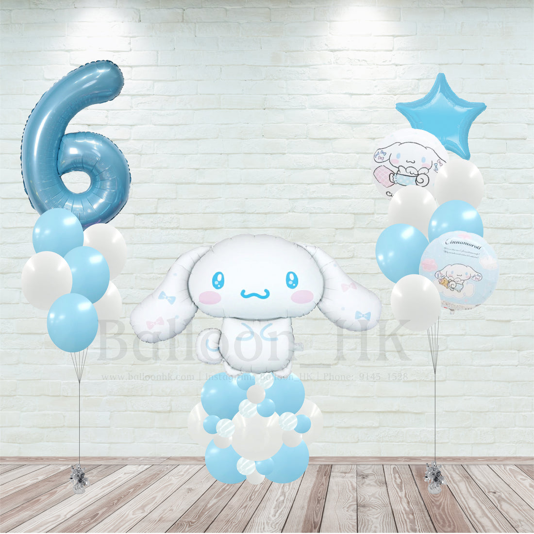 玉桂狗氣球｜兒童派對氣球｜卡通氣球｜BalloonHK