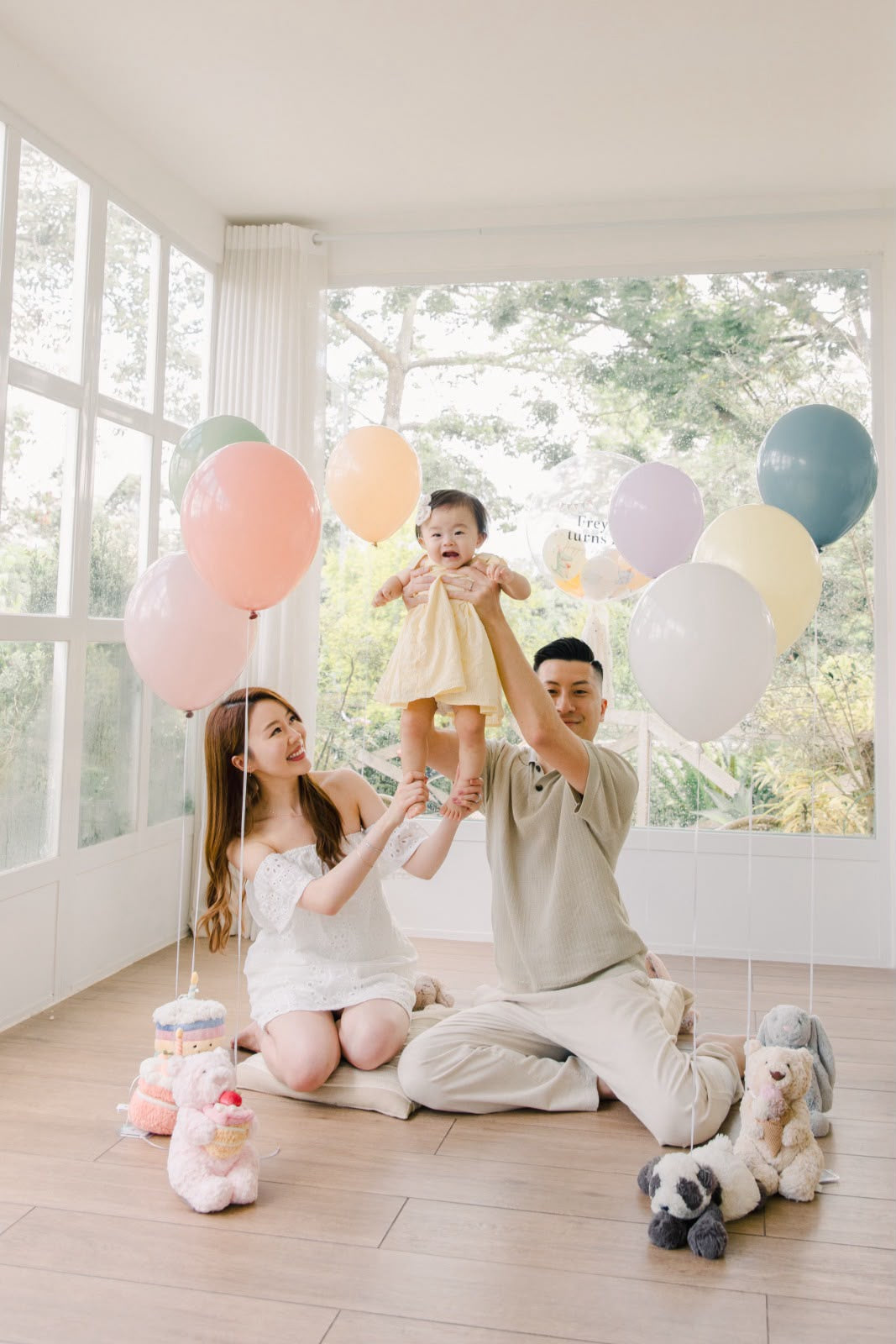 韓系溫馨家庭寫真風｜週歲 Birthday &amp; Family Photoshoot