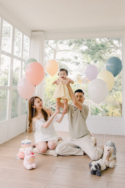 韓系溫馨家庭寫真風｜週歲 Birthday &amp; Family Photoshoot