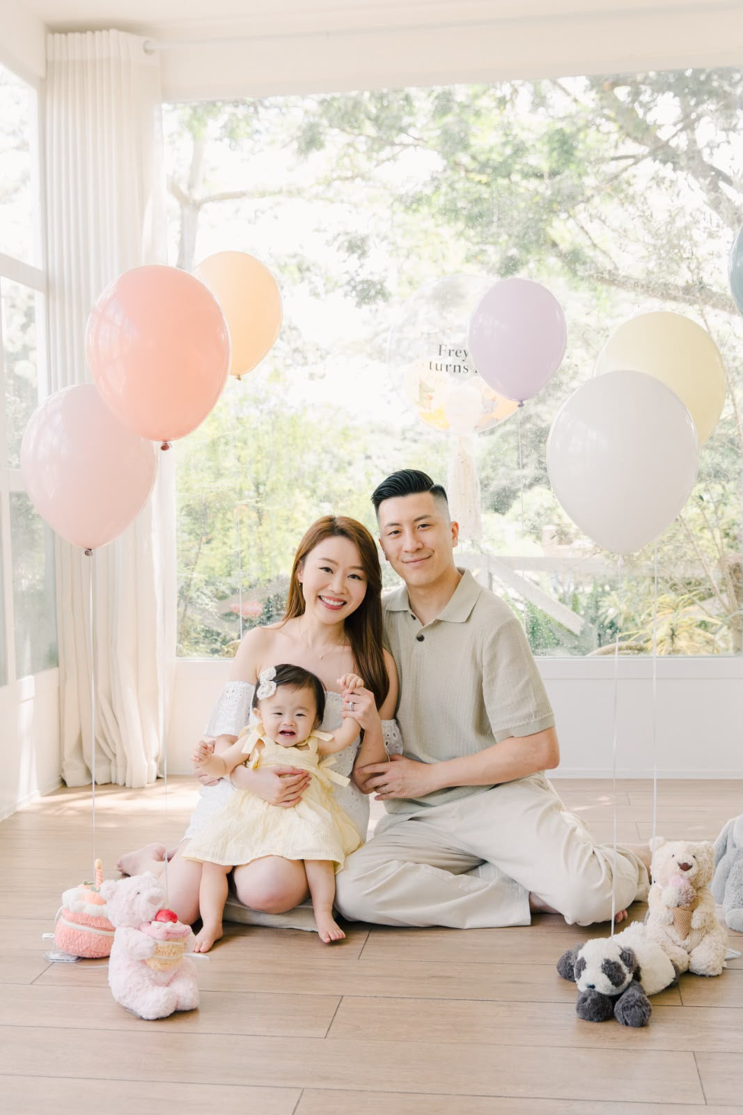 韓系溫馨家庭寫真風｜週歲 Birthday &amp; Family Photoshoot