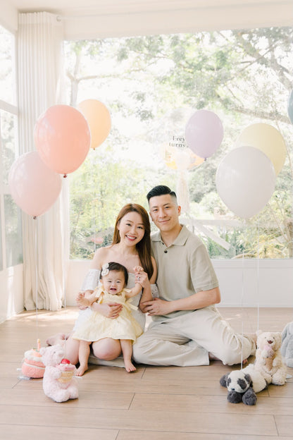 韓系溫馨家庭寫真風｜週歲 Birthday &amp; Family Photoshoot