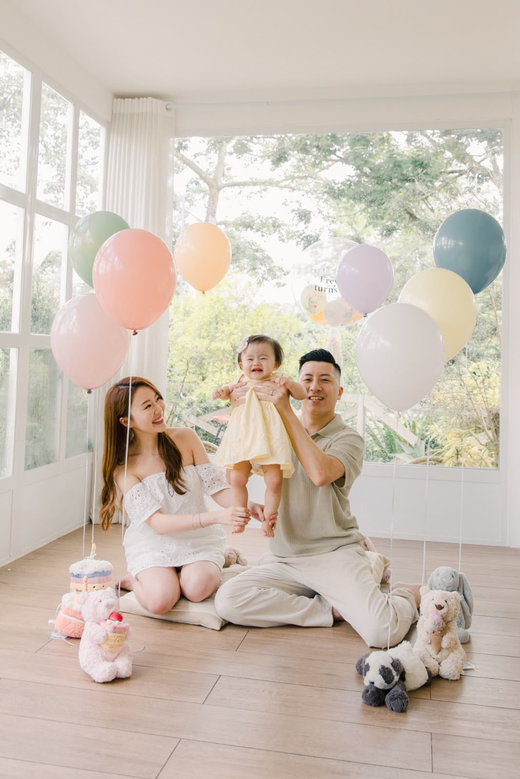韓系溫馨家庭寫真風｜週歲 Birthday &amp; Family Photoshoot