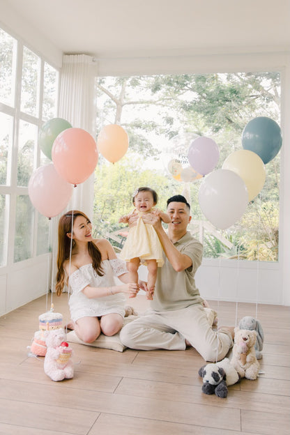 韓系溫馨家庭寫真風｜週歲 Birthday &amp; Family Photoshoot