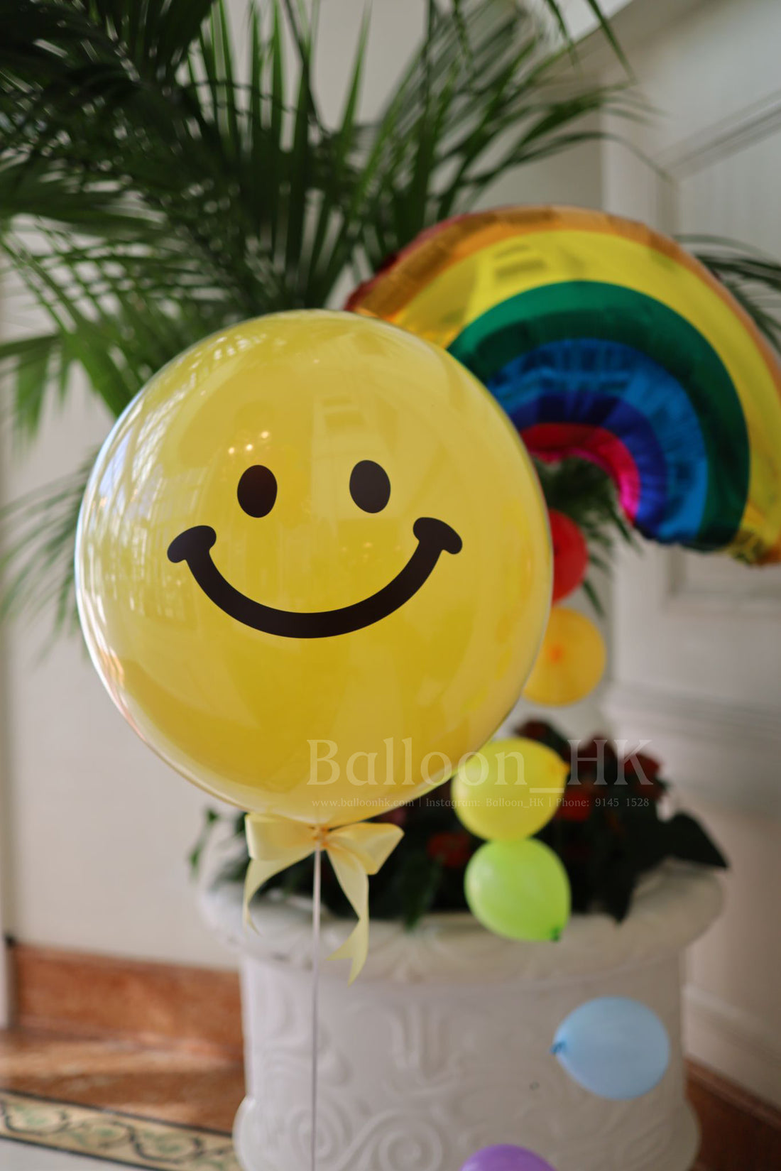 水晶波中橡膠｜生日氣球｜ 笑哈哈氣球｜BALLOON HK 氣球專門店