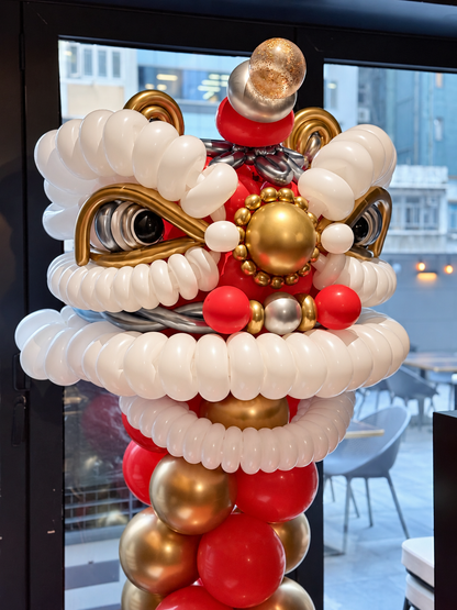 香港醒獅氣球「獅展宏圖」開張・開幕佈置
