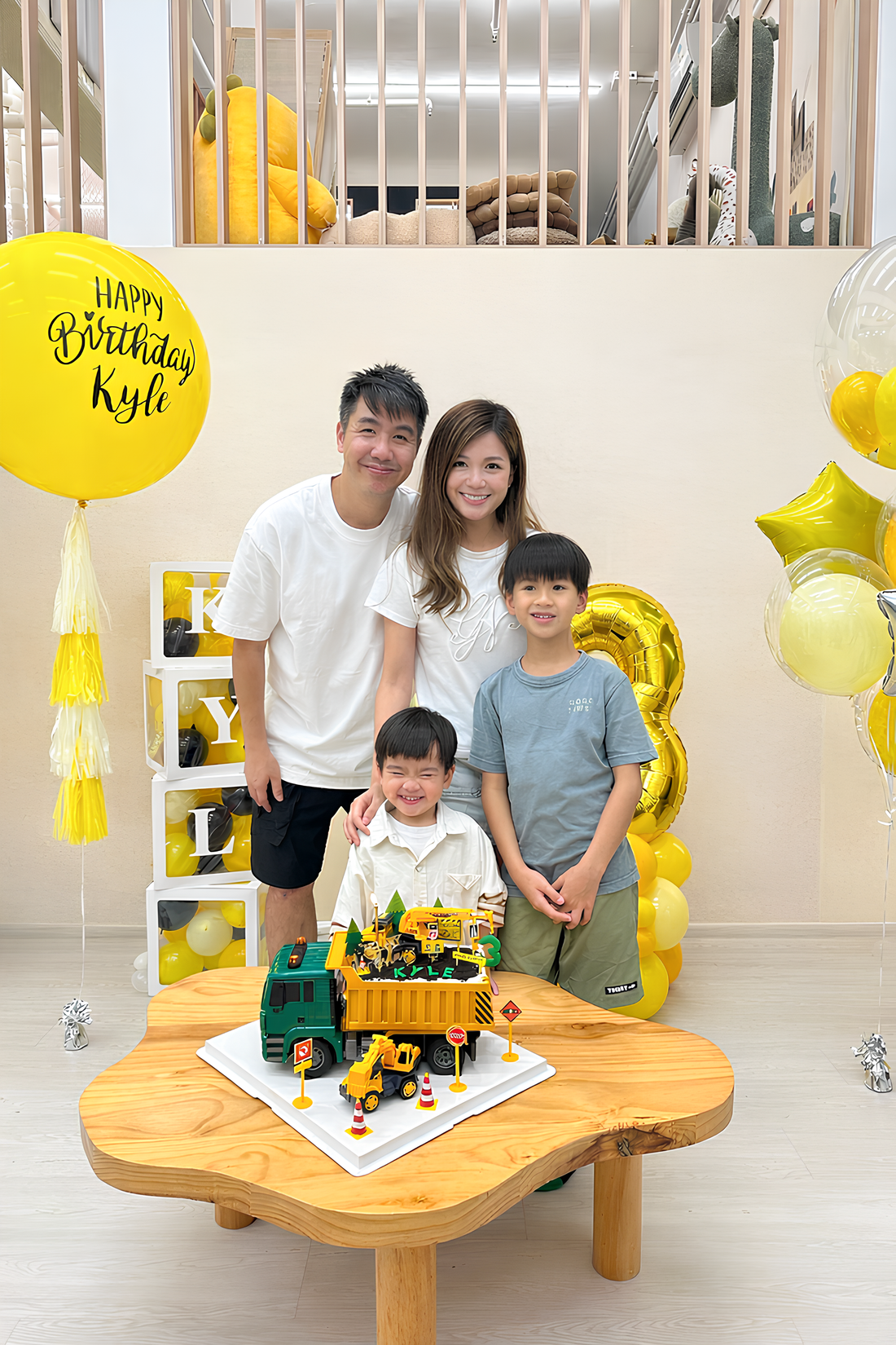 工程車氣球 | 兒童派對 |  BALLOONHK 氣球專門店