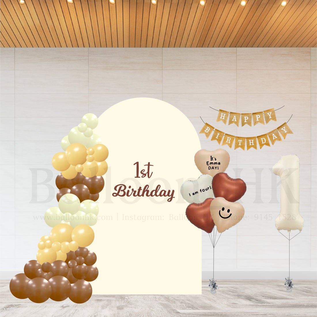 Foamboard Balloon Garland  | 氣球鏈｜氣球花環 
