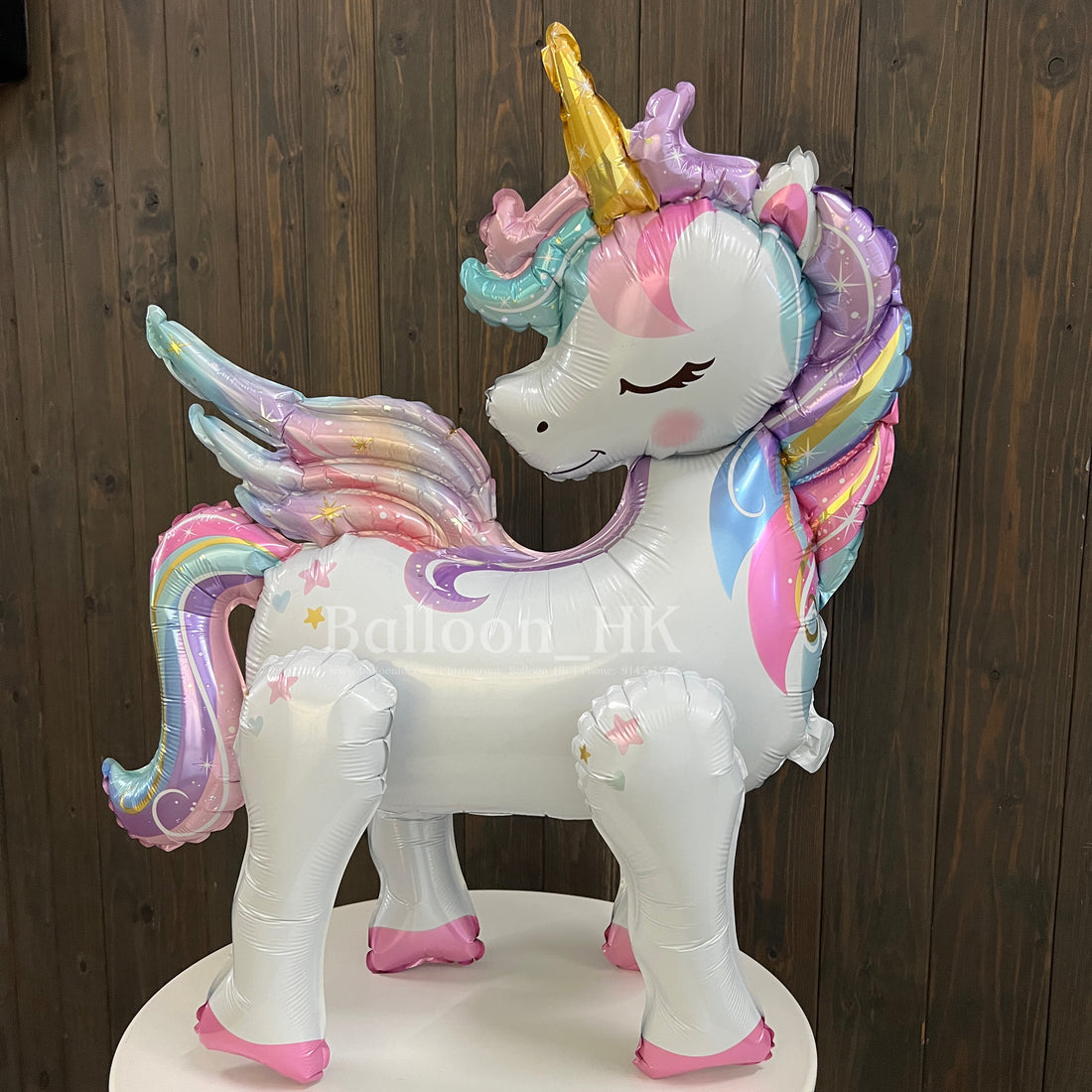 Unicorn氣球｜獨角獸氣球｜派對佈置氣球｜BalloonHK