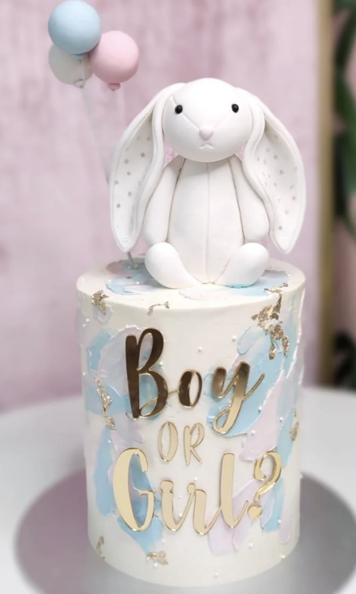 Balloon HK | 性別揭曉蛋糕｜Boy Or Girl | 兔仔
