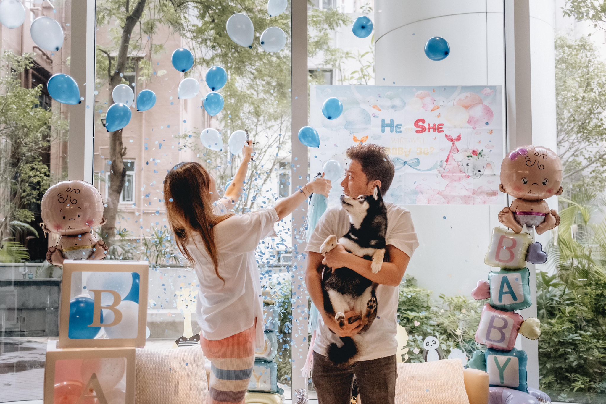 性別揭曉派對 ｜Gender Reveal Party｜Boy or Girl | BalloonHK 