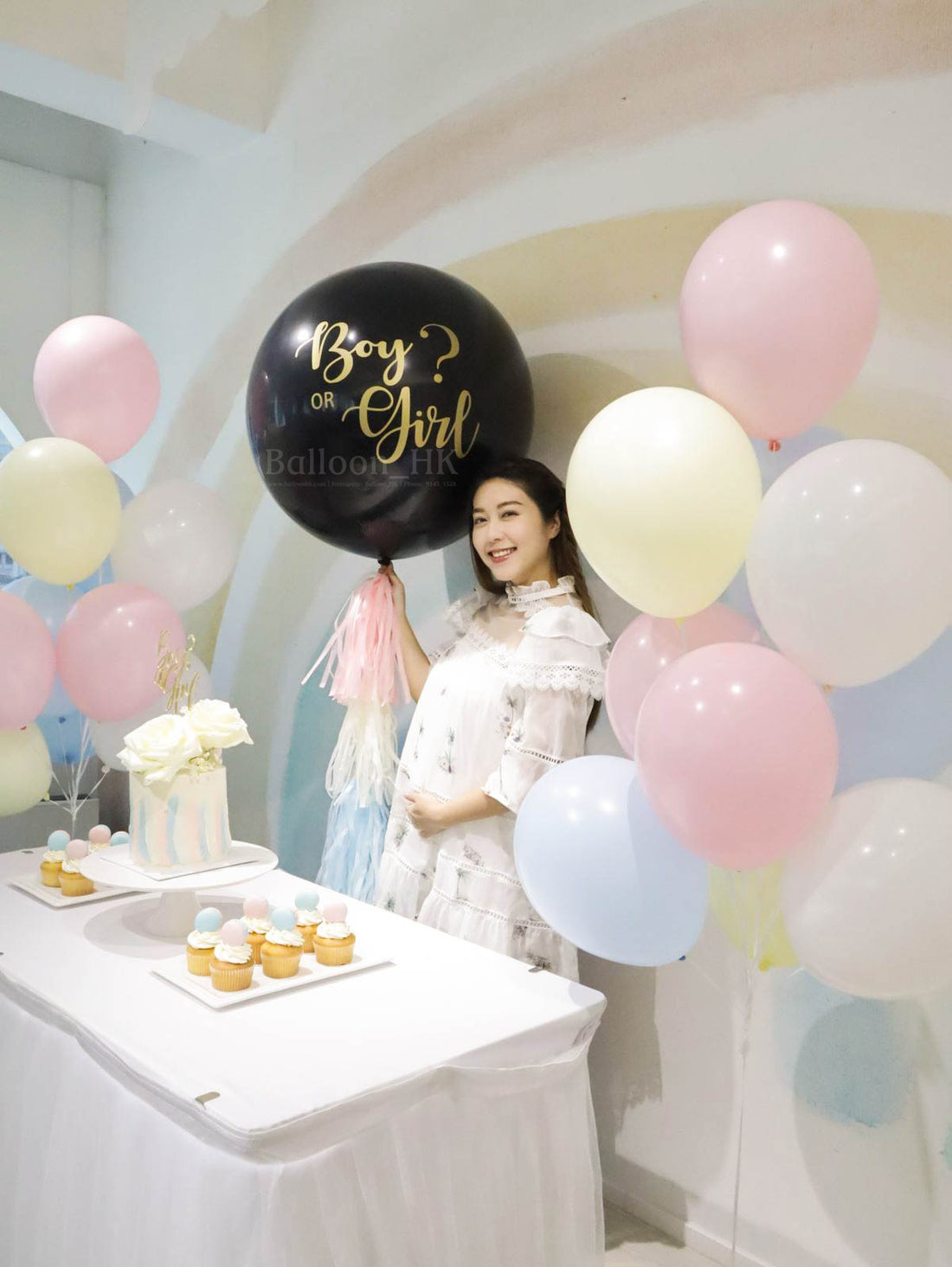 性別揭曉派對 ｜Gender Reveal Party｜Boy or Girl | BalloonHK 