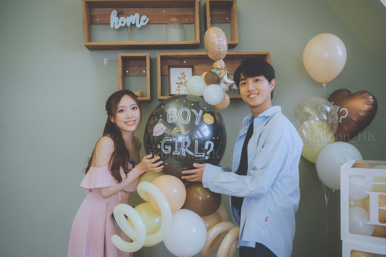 性別揭曉派對 ｜Gender Reveal Party｜Boy or Girl | BalloonHK 