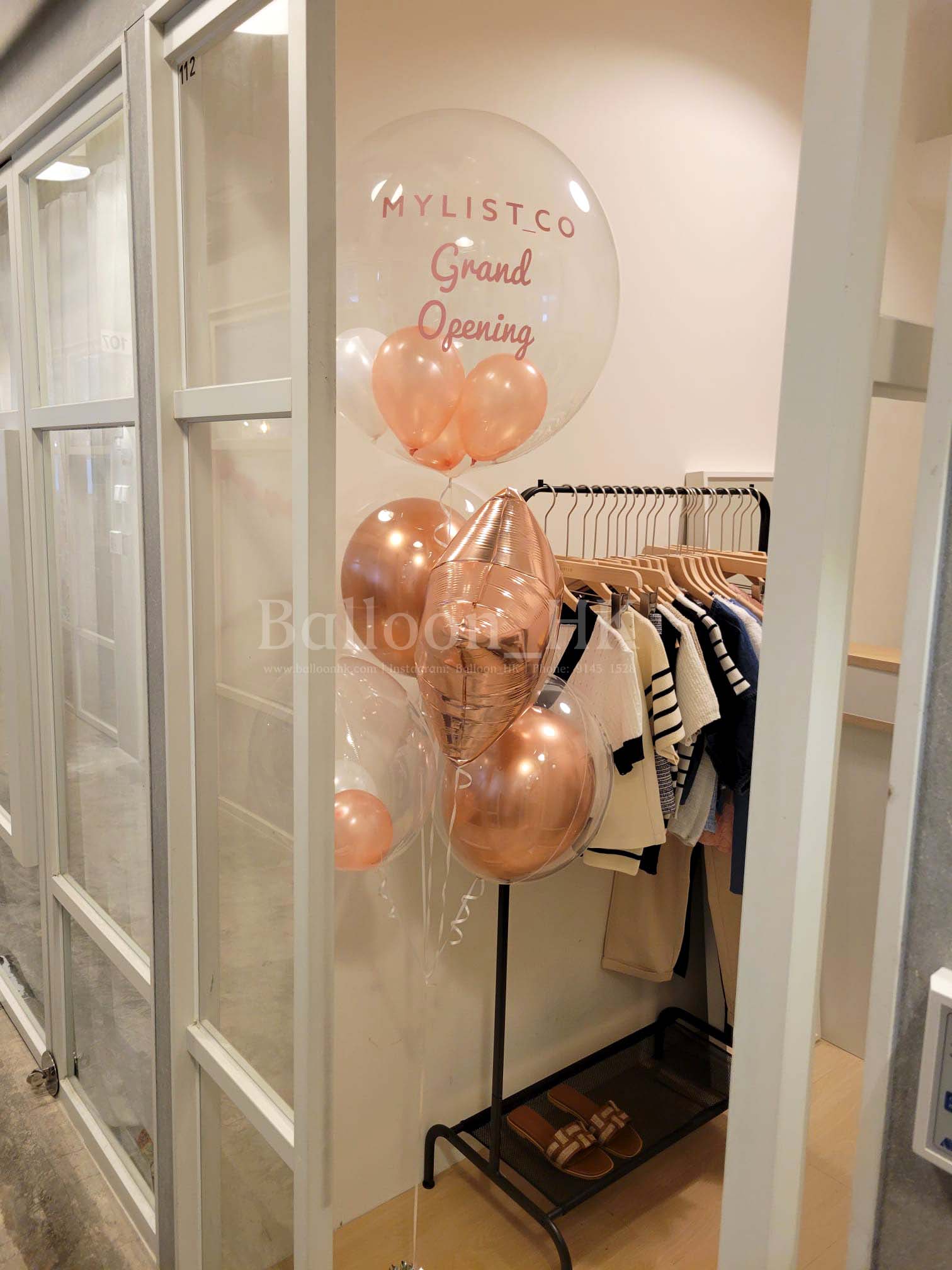 開張佈置氣球｜新店開張｜ Logo印刷氣球｜BALLOONHK 氣球專門店