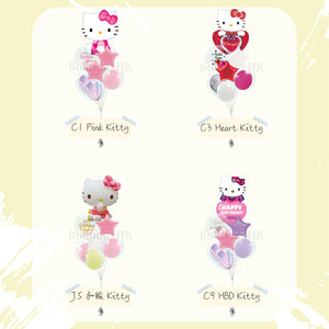 Hello Kitty 氣球束 7